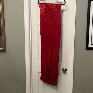 Jessica Rabbit Red Sparkle Costume Dress